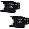 Brother LC1240BKBP2 Black Inkjet Cartridge (Twin Pack)