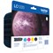 Brother LC1220VALBP Inkjet Cartridge Value Pack - Black, Cyan, Magenta and Yellow (4 Cartridges)