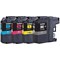 Brother LC121 Inkjet Cartridge Value Pack - Black, Cyan, Magenta and Yellow (4 Cartridges)