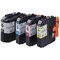 Brother LC227XLVALBP High Yield Inkjet Cartridge Value Pack - Black, Cyan, Magenta and Yellow (4 Cartridges)
