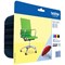 Brother LC229XL High Yield Inkjet Cartridge Value Pack - Black, Cyan, Magenta and Yellow (4 Cartridges)