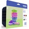 Brother LC221 Inkjet Cartridge CMYK Multipack LC221VALBP
