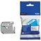 Brother P-Touch MK-221BZ Label Tape, Black on White, 9mmx8m