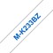 Brother P-Touch M-K233BZ Label Tape, Blue on White, 12mmx8m