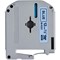 Brother P-Touch M-K531BZ Label Tape, Black on Blue, 12mmx8m