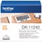 Brother DK-11240 Barcode Labels, Black on White, 102x51mm, 600 Labels Per Roll