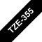 Brother P-Touch TZe-355 Label Tape, White on Black, 24mmx8m