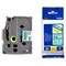 Brother P-Touch TZe-751 Label Tape, Black on Green, 24mmx8m
