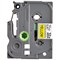 Brother P-Touch TZe-S631 Label Tape, Black on Yellow, 12mmx8m