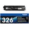 Brother TN326BK Black High Yield Laser Toner Cartridge