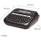 Brother P-Touch PT-D210VP Label Printer, Desktop