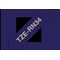 Brother P-Touch TZe-RN34 Ribbon Label Tape, Gold on Navy Blue, 12mmx4m