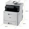 Brother DCP-L8410CDW A4 Wireless 3 in 1 Colour Laser Printer, White
