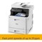 Brother DCP-L8410CDW A4 Wireless 3 in 1 Colour Laser Printer, White