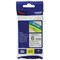 Brother P-Touch TZe-211 Label Tape, Black on White, 6mmx8m