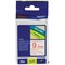 Brother P-Touch TZe-222 Label Tape, Red on White, 9mmx8m