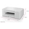 Brother DCP-J1200W A4 Wireless All-In-One Colour Inkjet Printer, White