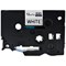 Brother P-Touch TZe-233 Label Tape, Blue on White, 12mmx8m