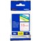 Brother P-Touch TZe-242 Label Tape, Red on White, 18mmx8m