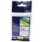 Brother P-Touch TZe-151 Label Tape, Black on Clear, 24mmx8m