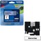 Brother P-Touch TZe-151 Label Tape, Black on Clear, 24mmx8m