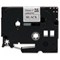 Brother P-Touch TZe-151 Label Tape, Black on Clear, 24mmx8m