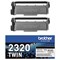 Brother TN-2320TWIN Toner Cartridge HY Black Twinpack TN2320TWIN