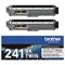 Brother TN-241BKTWIN Toner Cartridge Black Twinpack TN241BKTWIN