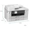 Brother MFC-J6940DW A3 Wireless All-In-One Colour Inkjet Printer, White