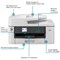Brother MFC-J5340DW A3 Wireless All-In-One Colour Inkjet Printer, White