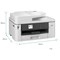 Brother MFC-J5340DW A3 Wireless All-In-One Colour Inkjet Printer, White
