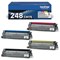 Brother TN-248 Toner Cartridges Value Pack CMYK Multipack TN248XLBK