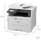 Brother MFC-L3760CDW A4 Wireless All-In-One Colour Laser Printer, White