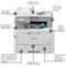 Brother MFC-L8390CDW A4 Wireless All-in-One Colour Laser Printer, All-in-One, Grey