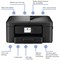 Brother DCP-J1360DW 3-in-1 Wireless Colour Inkjet Printer, Black