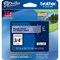 Brother P-Touch TZe-141 Label Tape, Black on Clear, 18mmx8m