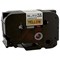 Brother P-Touch TZe-661 Label Tape, Black on Yellow, 36mmx8m
