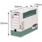 Bankers Box Transfer Files, Foolscap, White & Green, Pack of 10