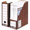 Bankers Box Premium Magazine File-Woodgrain (Pack of 5)