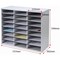 Fellowes Literature Sorter, 24 Compartments Fellowes Literature Sorter, 24 Compartments