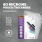 Fellowes Enhance A5 Laminating Pouch, 80 Micron, Clear Gloss, Pack of 100