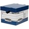 Bankers Box Heavy Duty Storage Boxes, Blue, Pack of 10 Bankers Box Heavy Duty Storage Boxes, Blue, Pack of 10