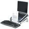 Fellowes Office Suites Laptop Stand Plus, Adjustable Height and Tilt, Black and Silver