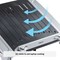 Fellowes Office Suites Laptop Stand Plus, Adjustable Height and Tilt, Black and Silver