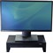 Fellowes Designer Suites Monitor Stand with Drawer, Adjustable Height, Black