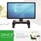 Fellowes Standard Monitor Stand, Adjustable Height, Grey