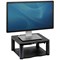 Fellowes Premium Monitor Stand, Adjustable Height, Black