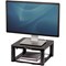 Fellowes Premium Monitor Stand, Adjustable Height, Black