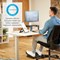 Fellowes Premium Monitor Stand, Adjustable Height, Black