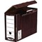 Bankers Box Premium 127mm Transfer File Woodgrain (Pack of 5)